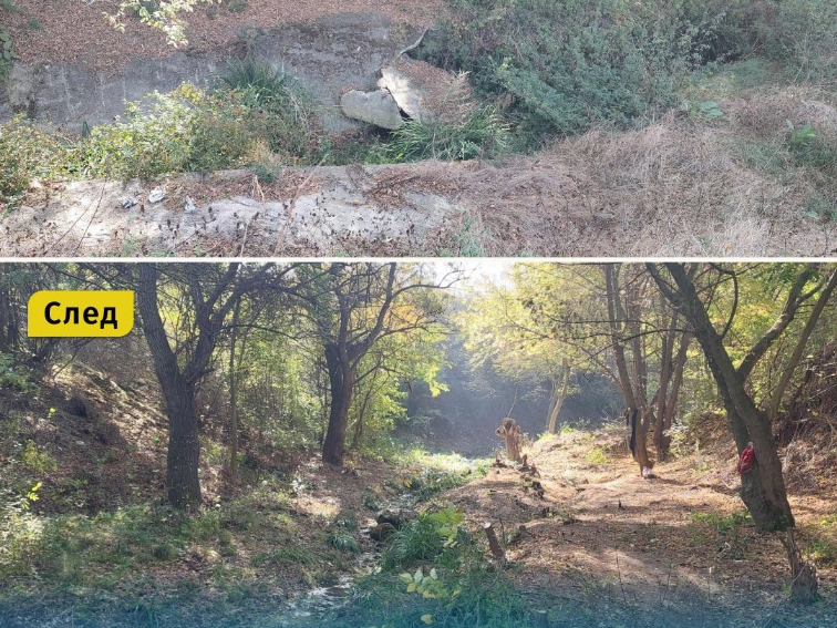 Почистени са осем рискови дерета и речни участъци в област Варна