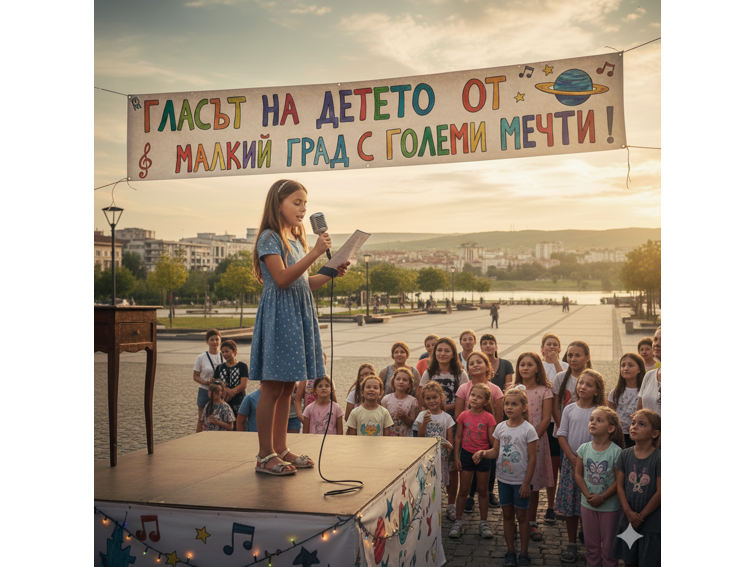 Ясни са победителите в конкурса „Гласът на детето от малкия град с големи мечти!"
