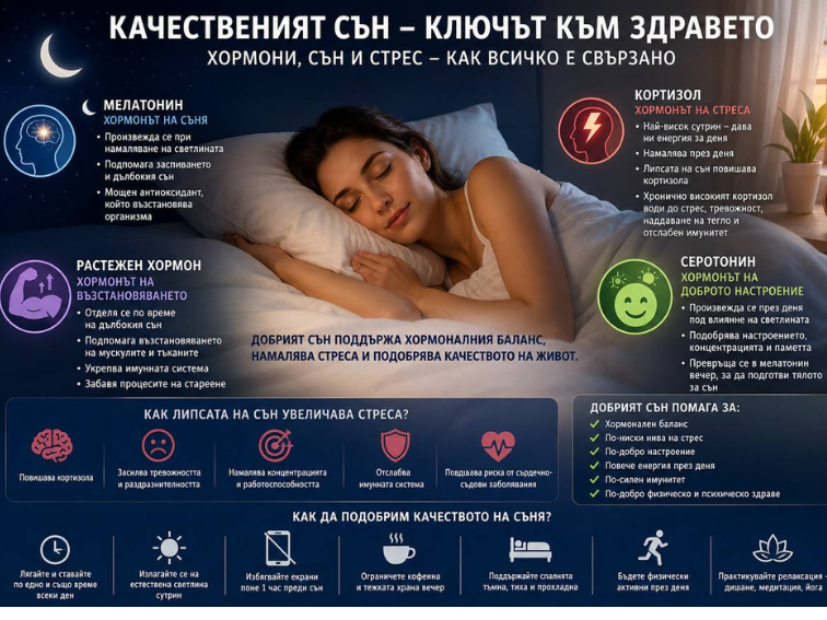 55bb1e88-d300-4ac4-b44c-41cb6e30bd31 Качественият сън – ключът към хормоналния баланс, ниския стрес и доброто здраве