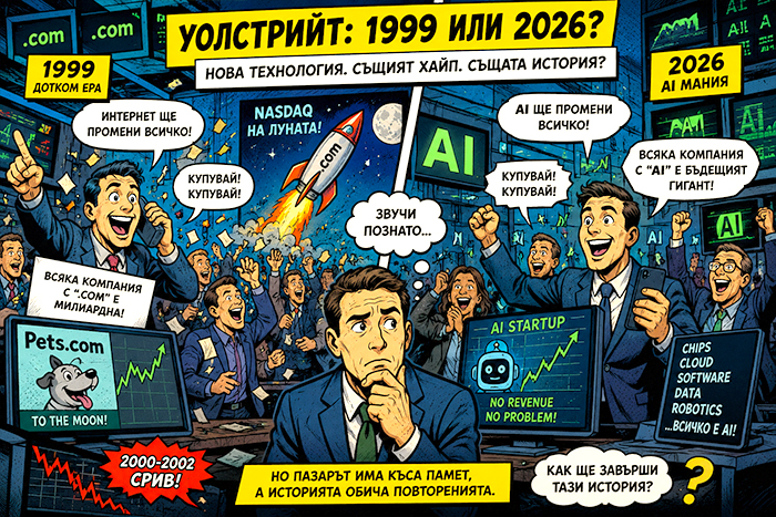 c9743b4d-8a4d-4a1f-b589-d21ad76fbb5c AI манията на Уолстрийт... гениална революция или просто нов балон?